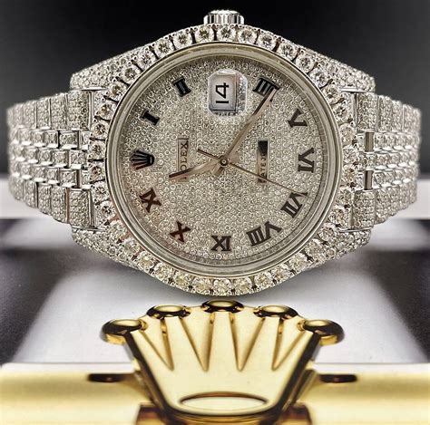 iced out rolex herstellung